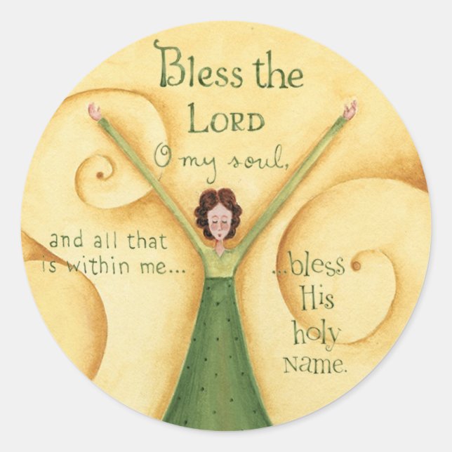Bless The Lord - Stickers (Front)