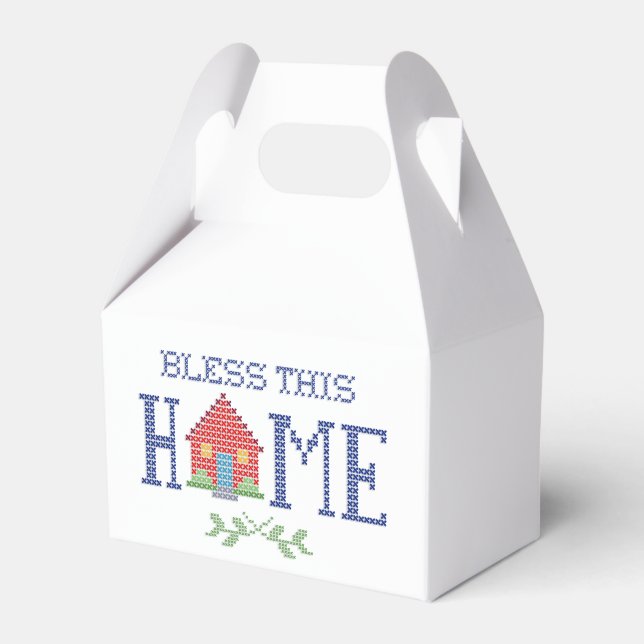 Bless This Home Favor Box (Front Side)