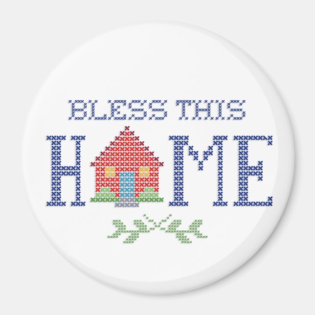 Bless This Home Magnet (Front)