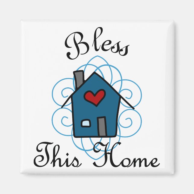 Bless This Home Magnet (Front)