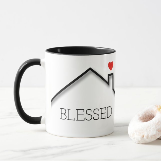 Bless This Home Mug (With Donut)