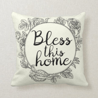 Bless This Home Pillow