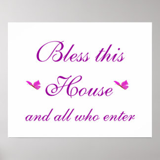 Bless this House - poster