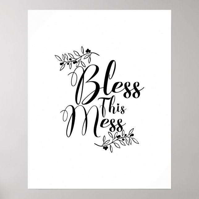 Bless this Mess Poster (Front)