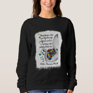 bless those who see life through a different windo sweatshirt