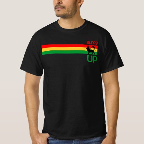 Bless Up Everything Irie Rasta Reggae Jamaica T_Shirt
