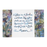 Bless Us Oh Lord Catholic Prayer Placemat at Zazzle