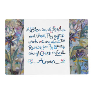 Bless Us Oh Lord Catholic Prayer Placemat