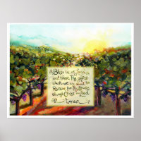 Bless Us Oh Lord Prayer Poster