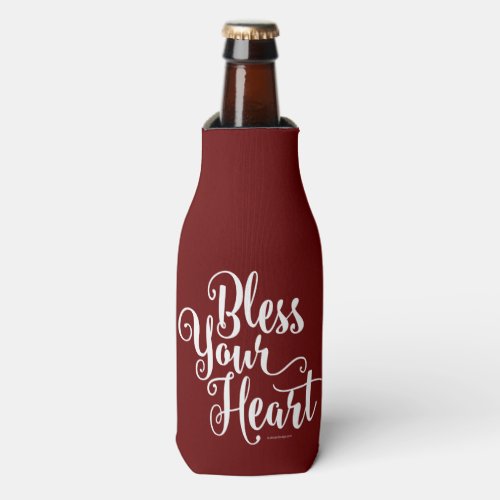 Bless Your Heart Bottle Cooler