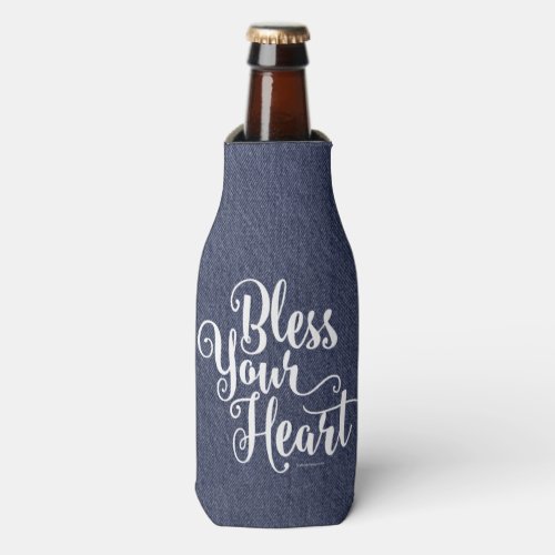 Bless Your Heart Bottle Cooler