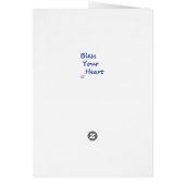 Bless Your Heart Cards (Back)