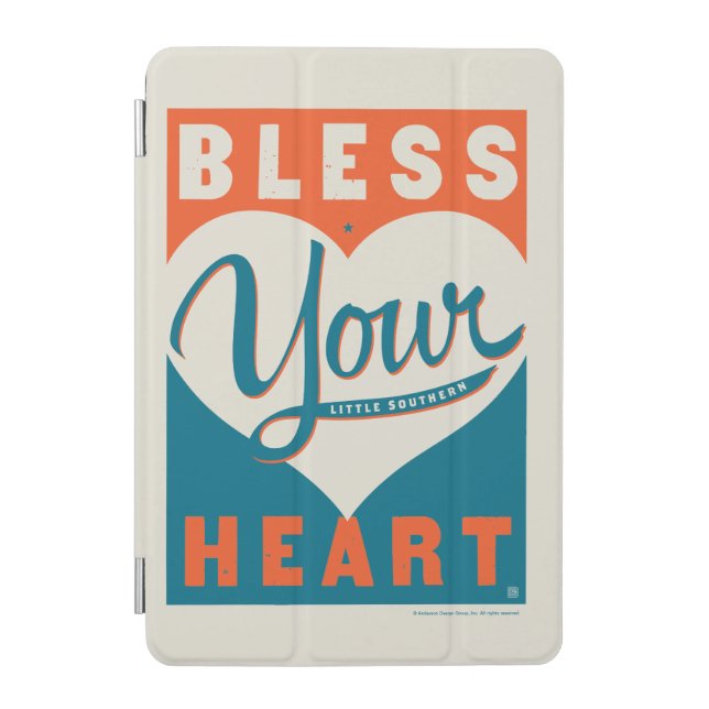 Bless Your Heart iPad Mini Cover (Front)