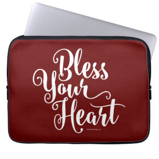 Bless Your Heart Laptop Sleeve