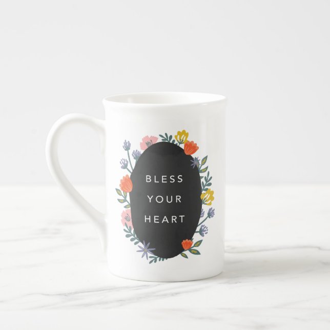 Bless Your Heart mug (Left)