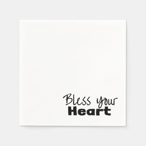 Bless your Heart  Napkins