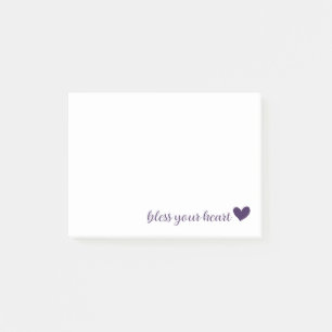 Bless Your Heart Post-it Notes