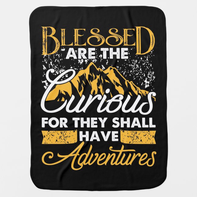 Blessed Adventure Baby Blanket (Front)