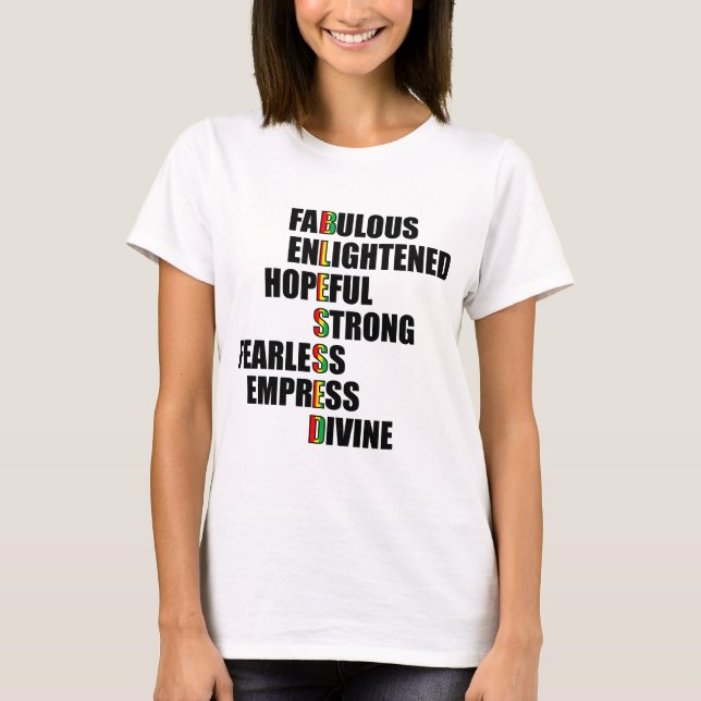 Blessed - Affirmation T-Shirt (Front)