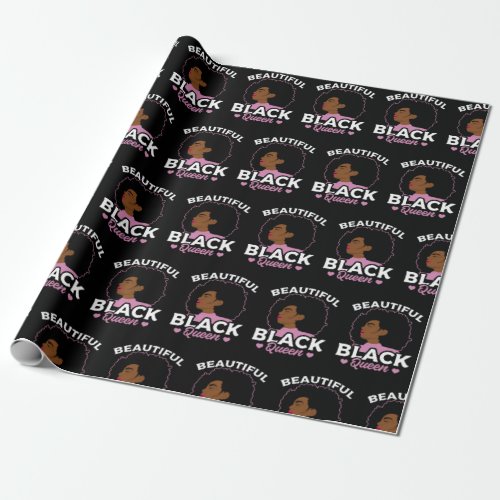 Blessed African American Women Wrapping Paper