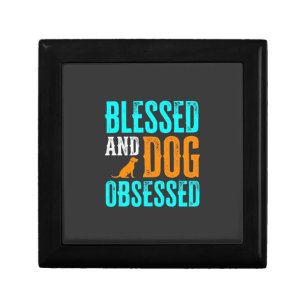 Blessed And Dog Obsessed Dog Lover Gift Box
