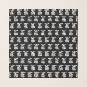 Blessed and Highly Favored Chiffon Scarf