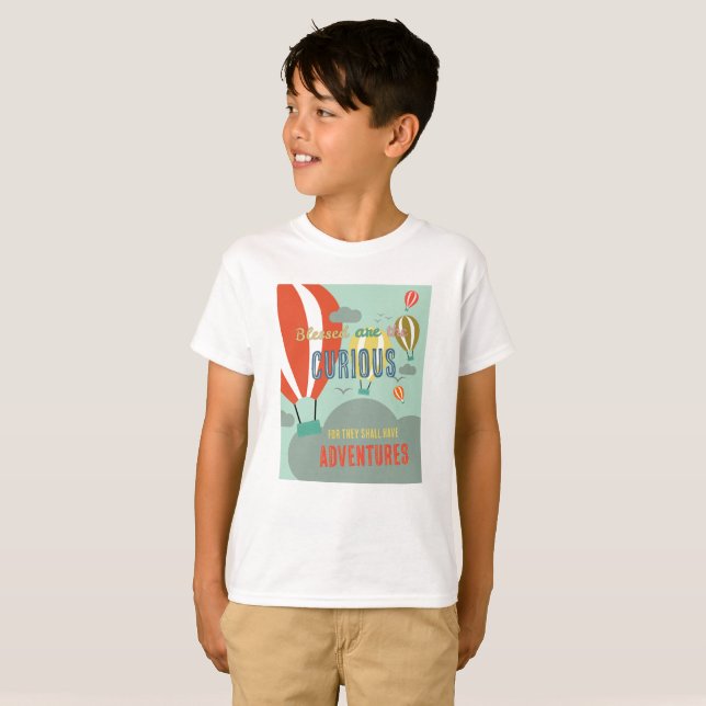 Blessed are the Curious T-Shirt (Front Full)