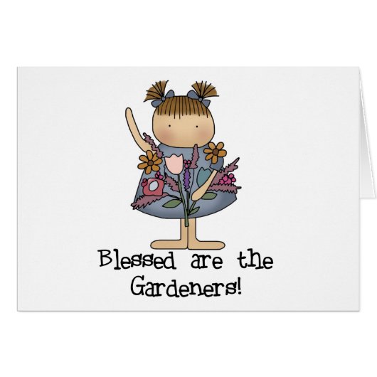 Blessed are the Gardeners Cards (Front Horizontal)