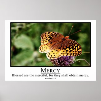 Blessed are the merciful print