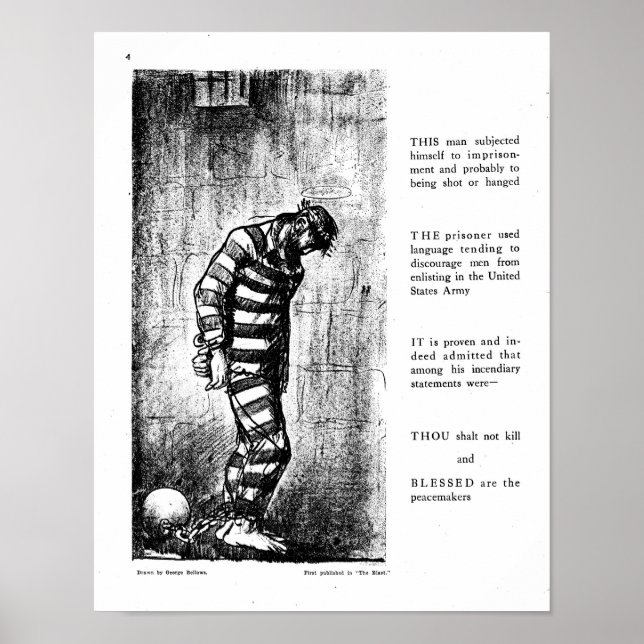 Blessed are the Peacemakers Poster (Front)