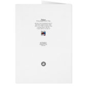 Blessed Assurance Music Card (Back)