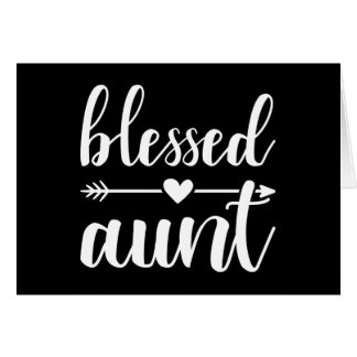 Blessed aunt cards
