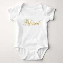 Blessed Baby Jersey Bodysuit