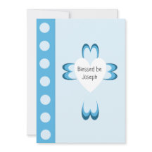 Blessed Baptism Invitations