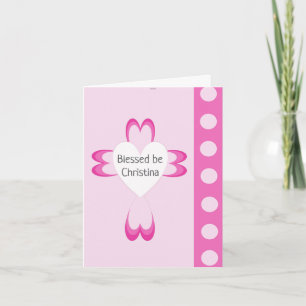 Blessed Baptism Thank You Card