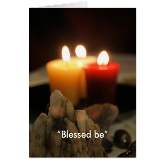 “Blessed be” (Front)