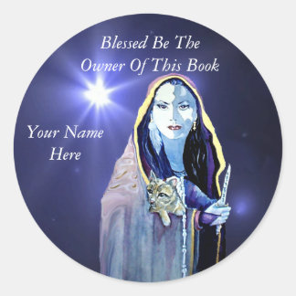 Blessed Be Book Plate
