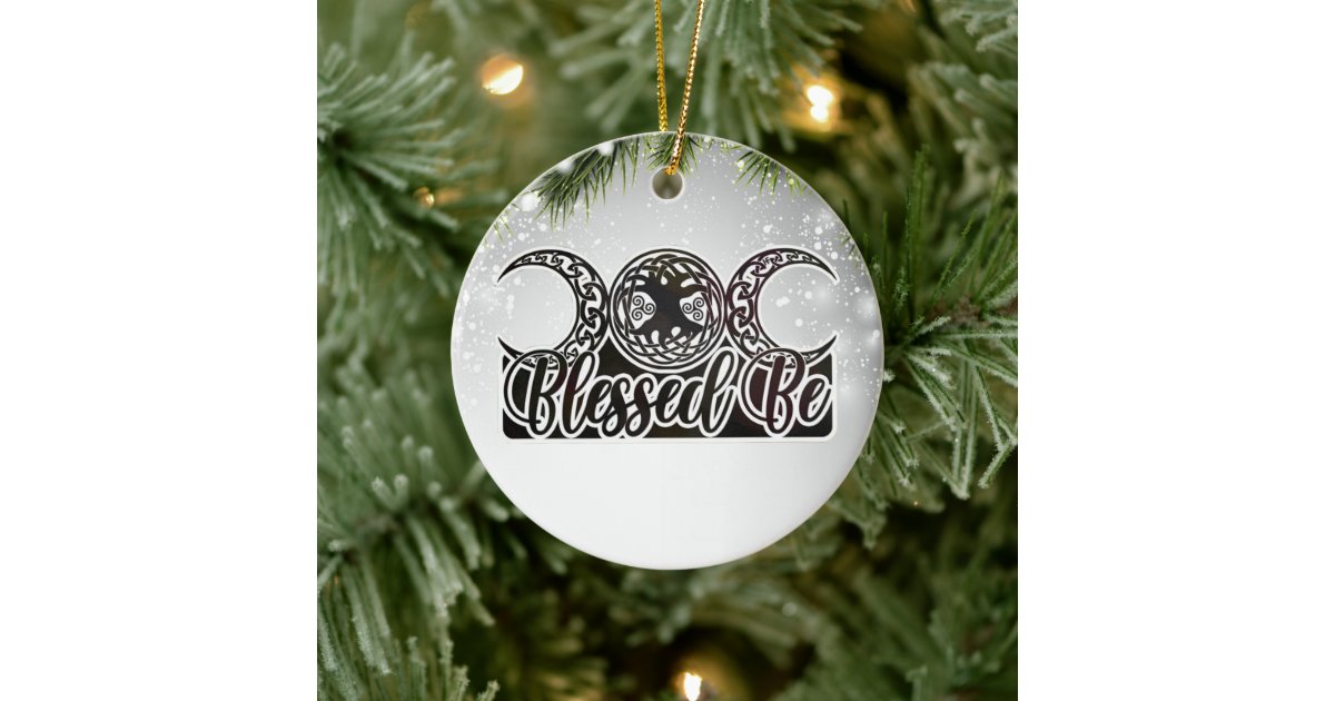 Be Humble Be Badass - Personalized Ceramic Ornament - Christmas