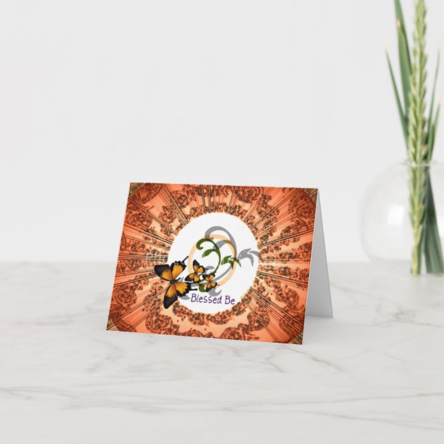 blessed be encouragement card (Front)