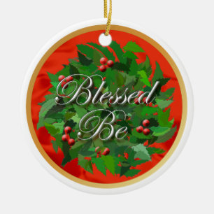 Blessed Be Yule Ornament