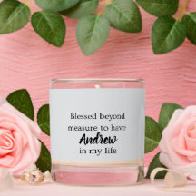 Blessed Beyond Measure Scented Candle