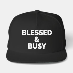 Blessed & Busy Christian Women’s Everyday Style Snap Back Hat