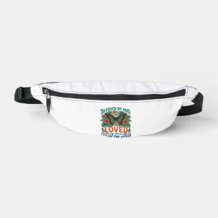 Blessed Butterfly Christian T-Shirt Design_1 Fanny Pack
