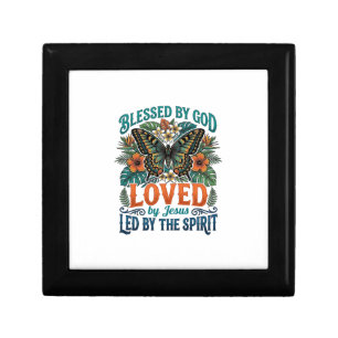 Blessed Butterfly Christian T-Shirt Design_1 Gift Box