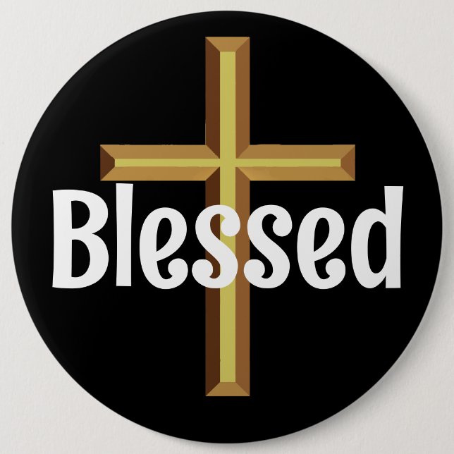 Blessed Button (Front)