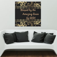 Blessed by Amazing Grace Canvas Art