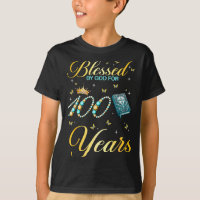 Blessed By God For 100 Years Old 100th Birthday Wo
