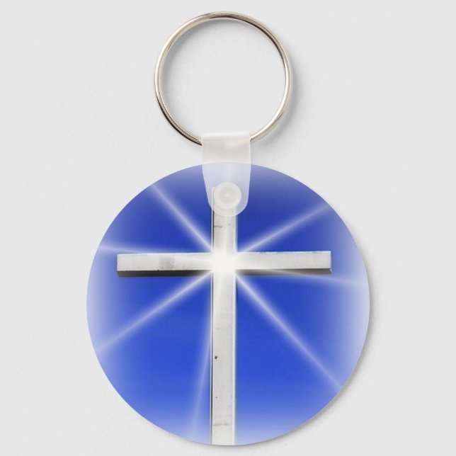 Blessed by God Keychain (Front)