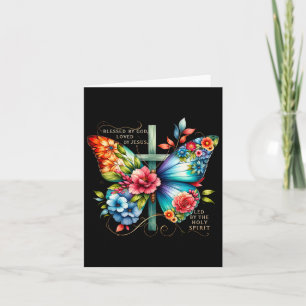Blessed By God Loves By Jesus Easter Day Card