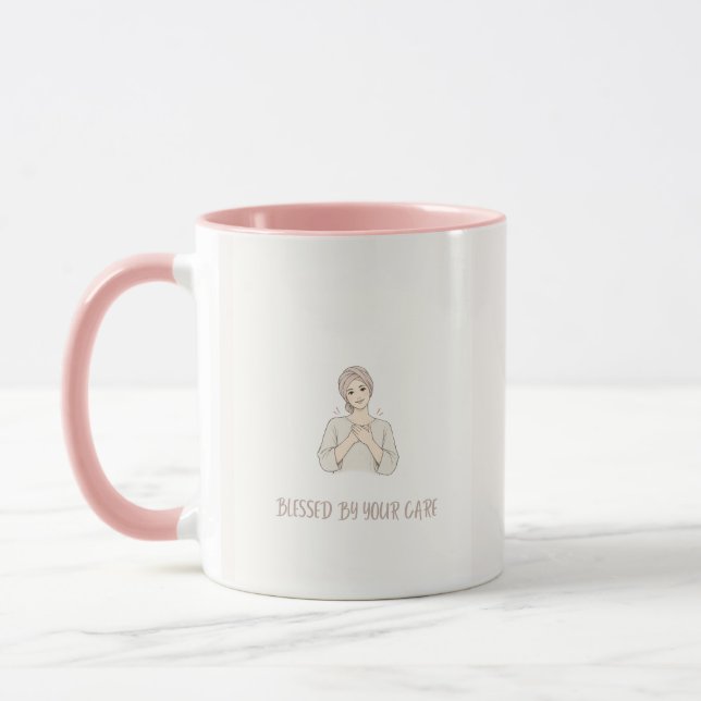 Blessed by you mug (Left)